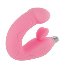 Sex Toy Silicone Vibrating Dildo para Mujer Injo-Zd018